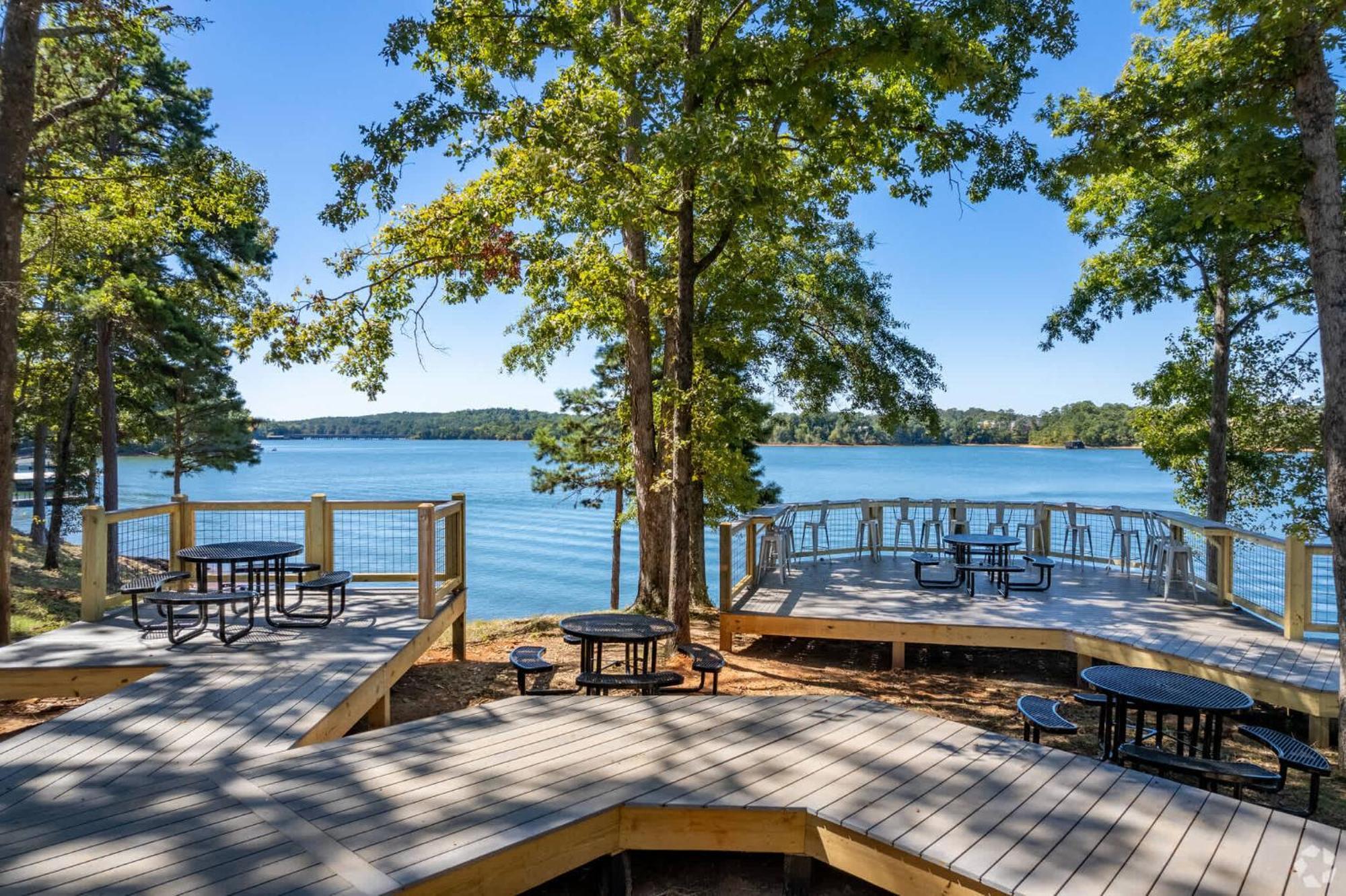 Dockside On Lake Hartwell Near Death Valley Clemson Exteriér fotografie