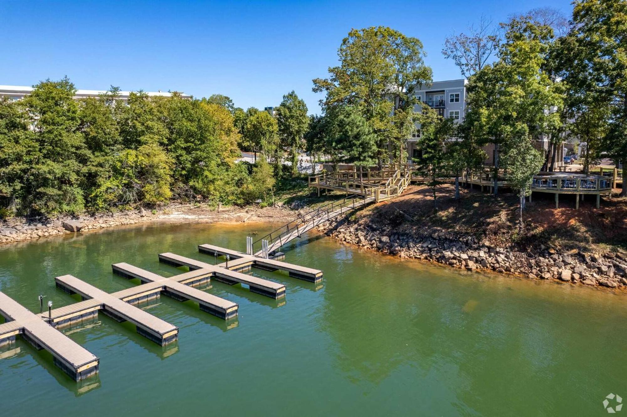 Dockside On Lake Hartwell Near Death Valley Clemson Exteriér fotografie